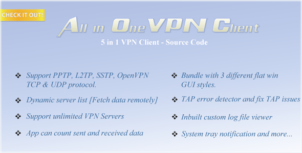 All In One VPN Client (Source Code)