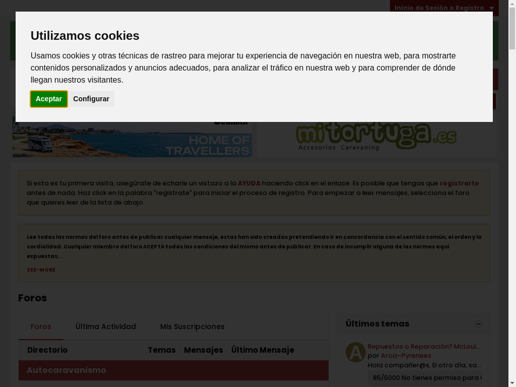 Screenshot of Acpasion.net website