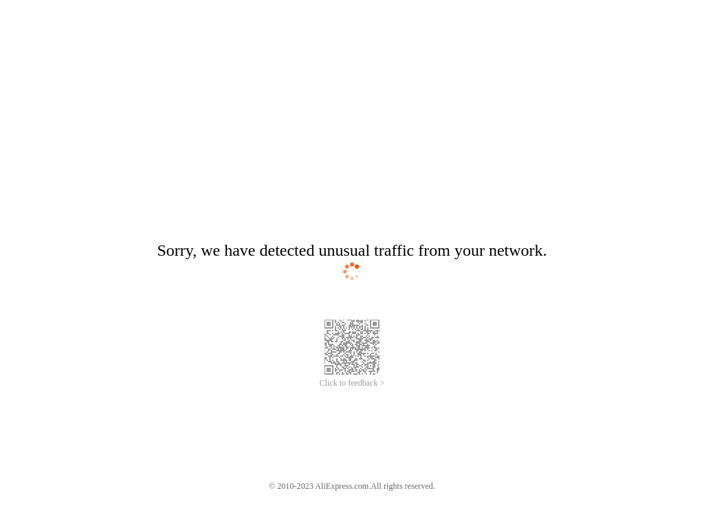 Screenshot of Aliexpress.com website