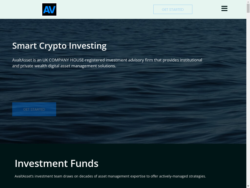 Screenshot of Avaltasset.com website