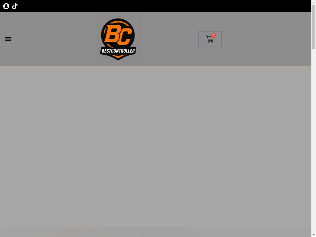 Screenshot of Bestcontroller.fr website