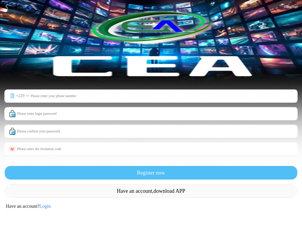Screenshot of Ceaad.cc website