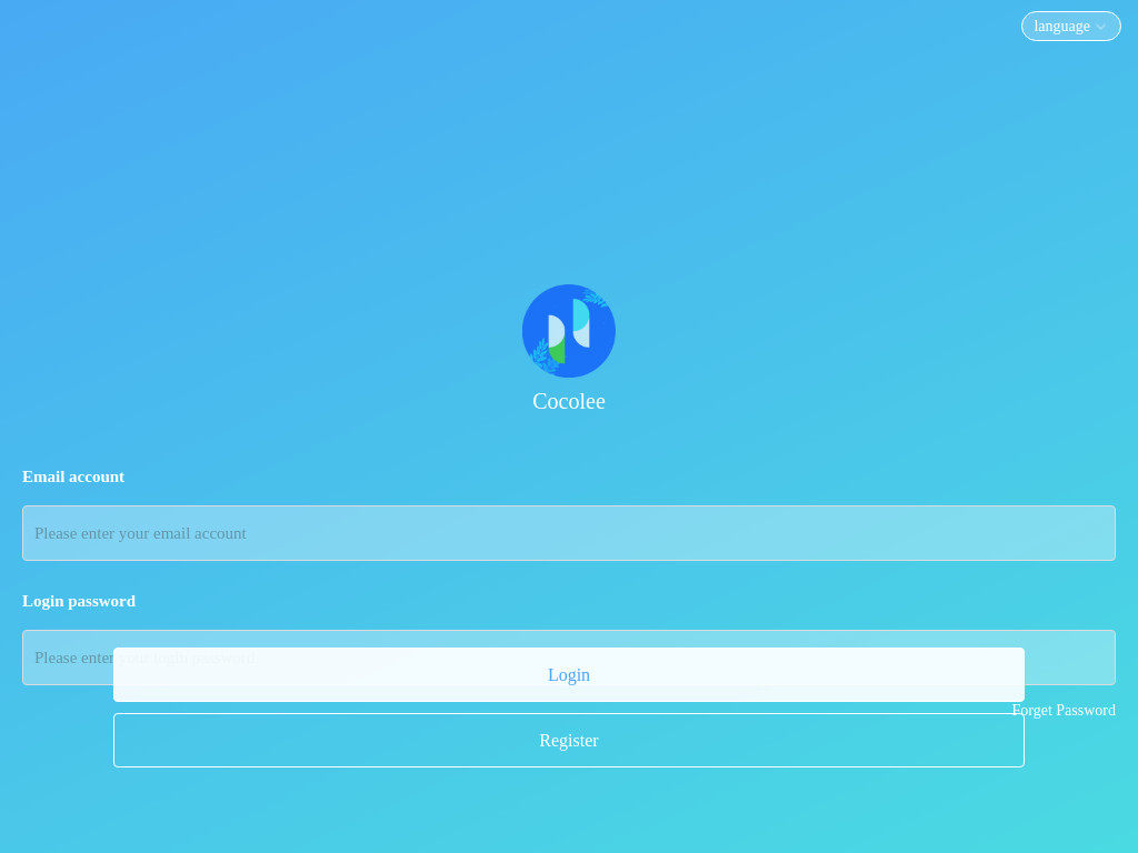 Screenshot of Cocolee.net website