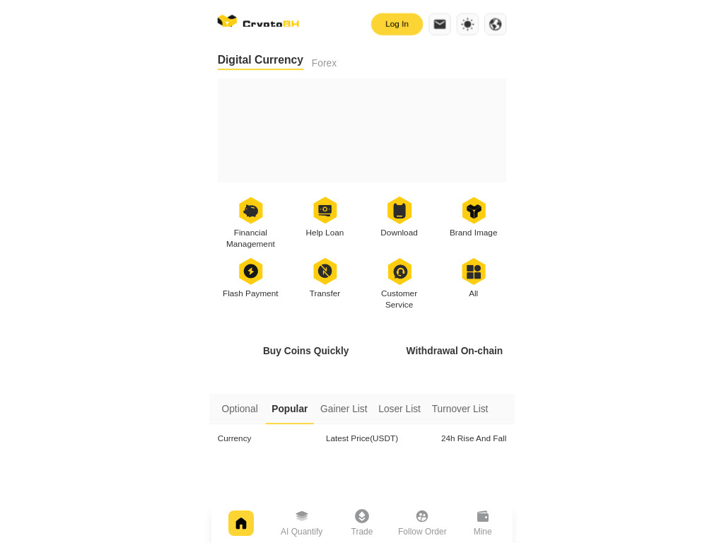 Screenshot of Crypto700.com website
