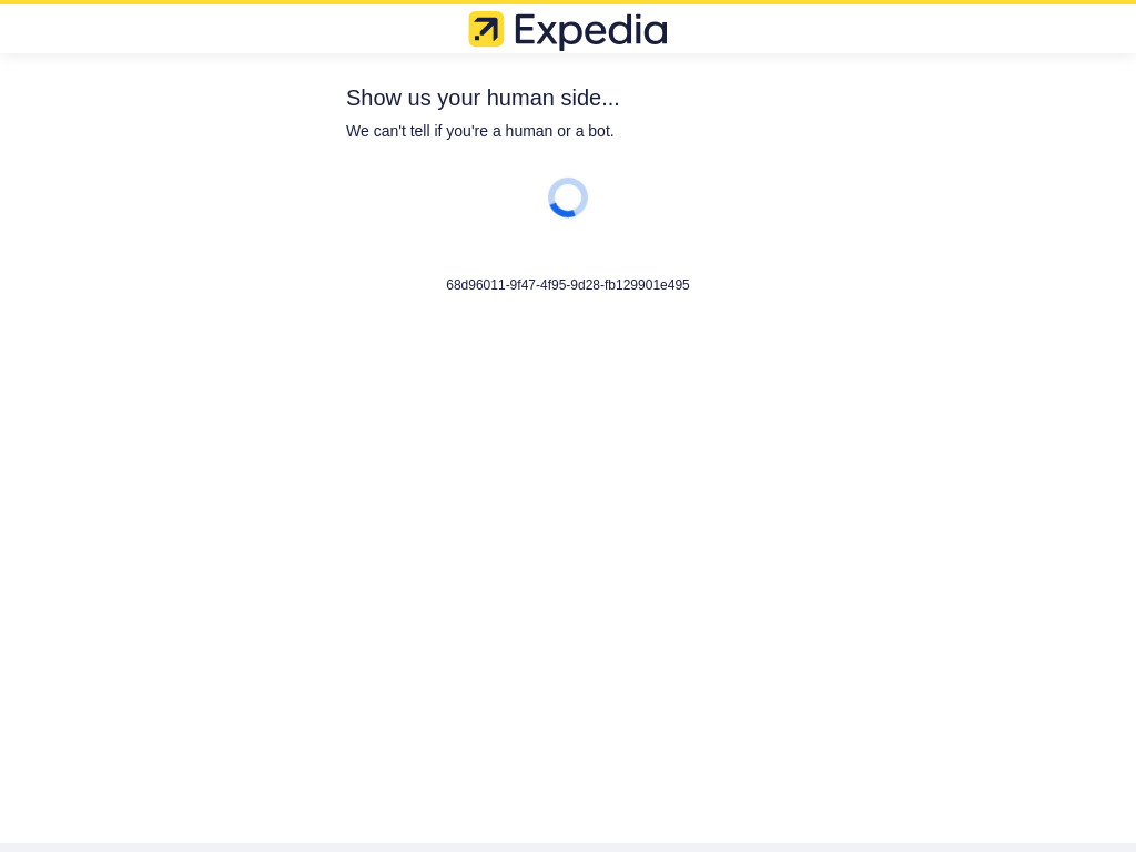Screenshot of Expedia.com.au website