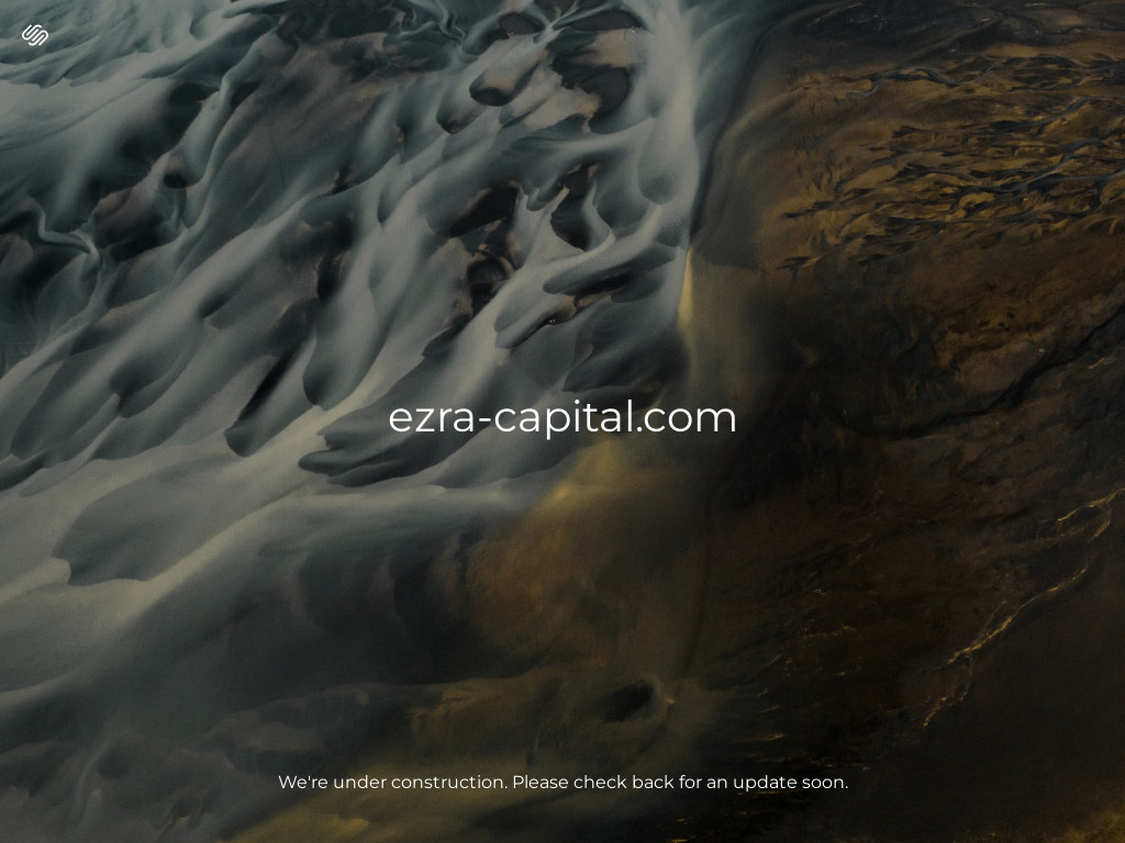 Screenshot of Ezra-capital.com website