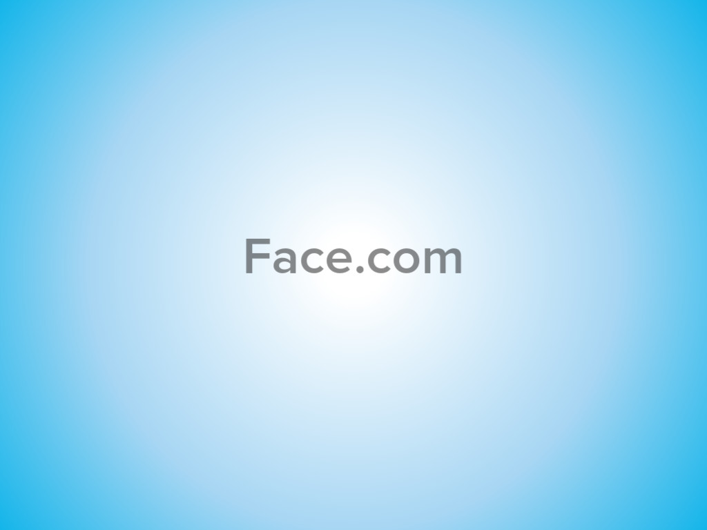 Screenshot of Face.com website