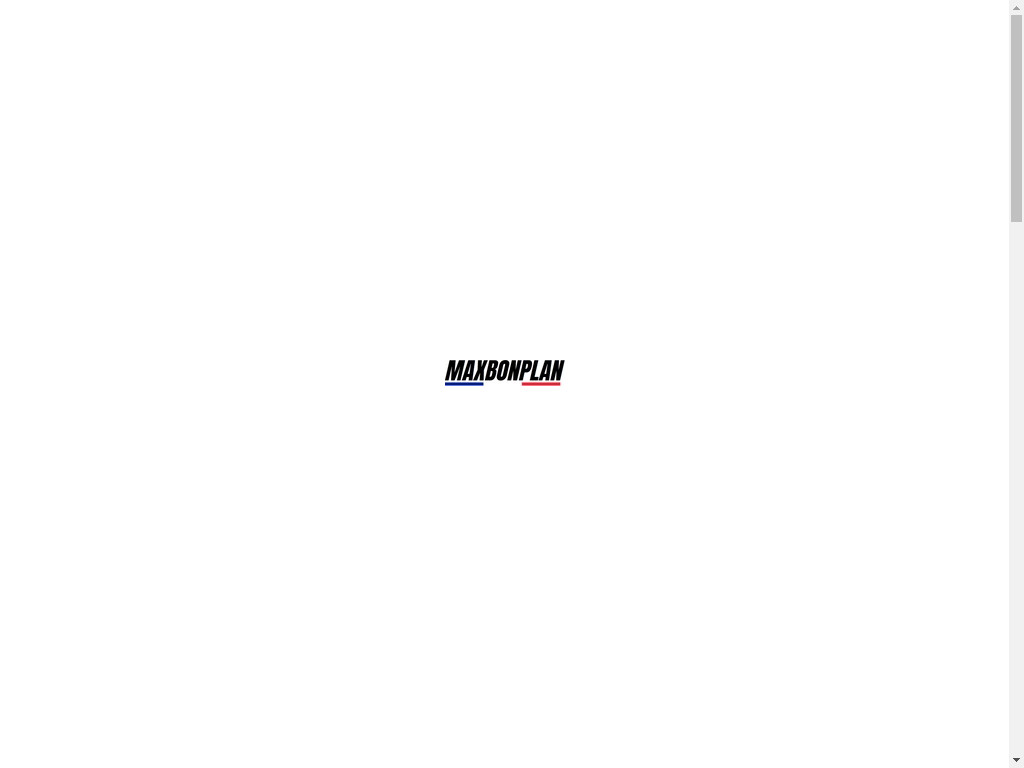 Screenshot of Maxbonplan.com website
