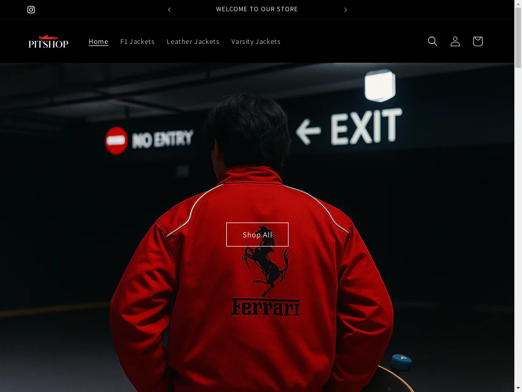 Screenshot of Pitshop.co.in website
