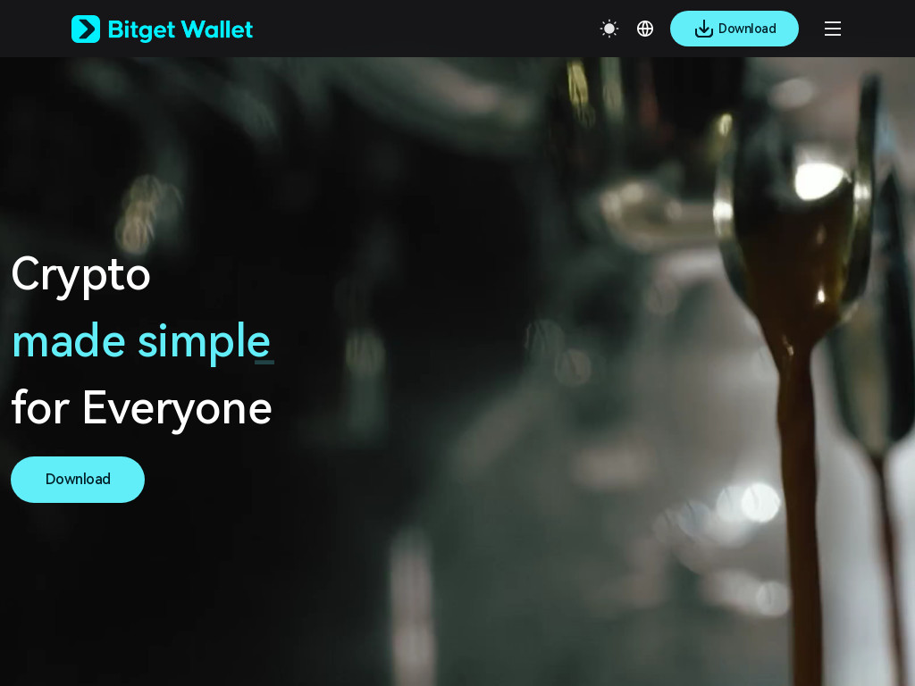 Screenshot of Web3.bitget.com website
