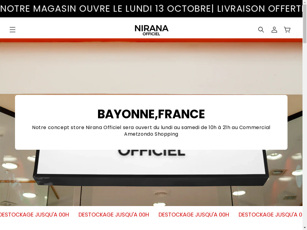 Screenshot of Xoxxye.store website