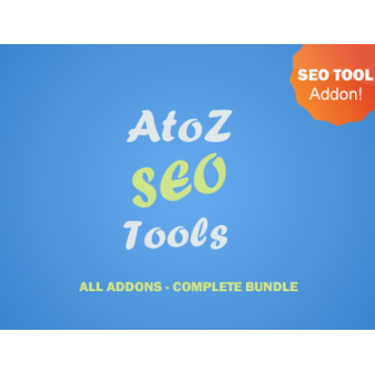 AtoZ SEO Tools Addon Bundle - All Addons (Including PDF Tools) 