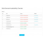 Bulk Domain Availability Checker - SEO Tool