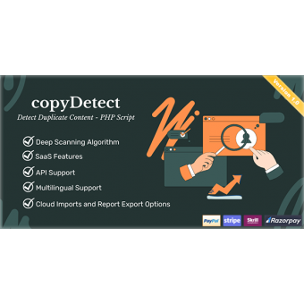 copyDetect - Detect Duplicates (SaaS)