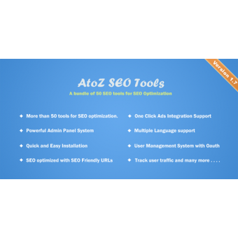 A to Z SEO Tools - Extended License (ProThmes.Biz) 