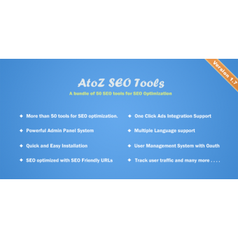 A to Z SEO Tools - SEO Bundle Script (ProThmes.Biz) 